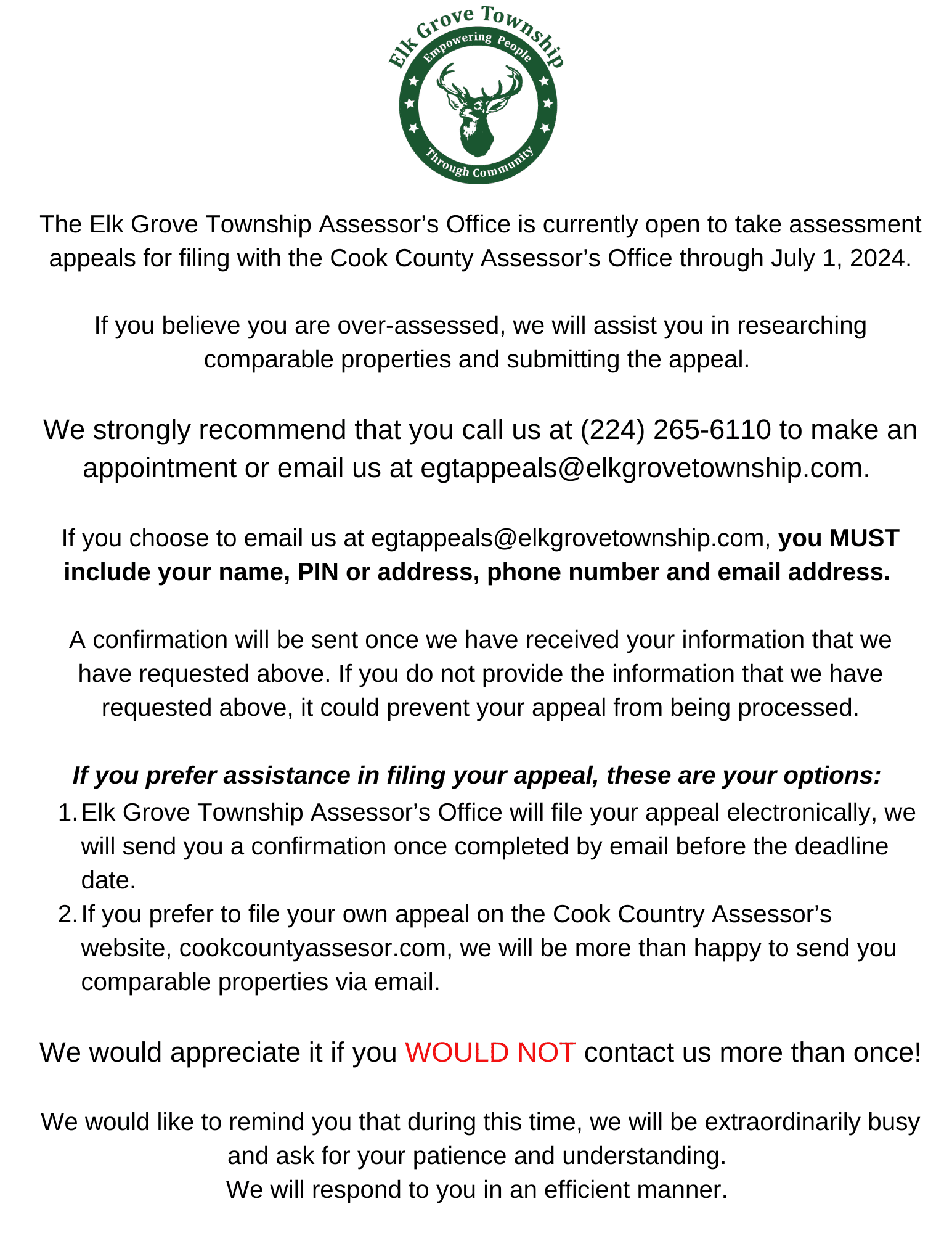 Home Elk Grove Township